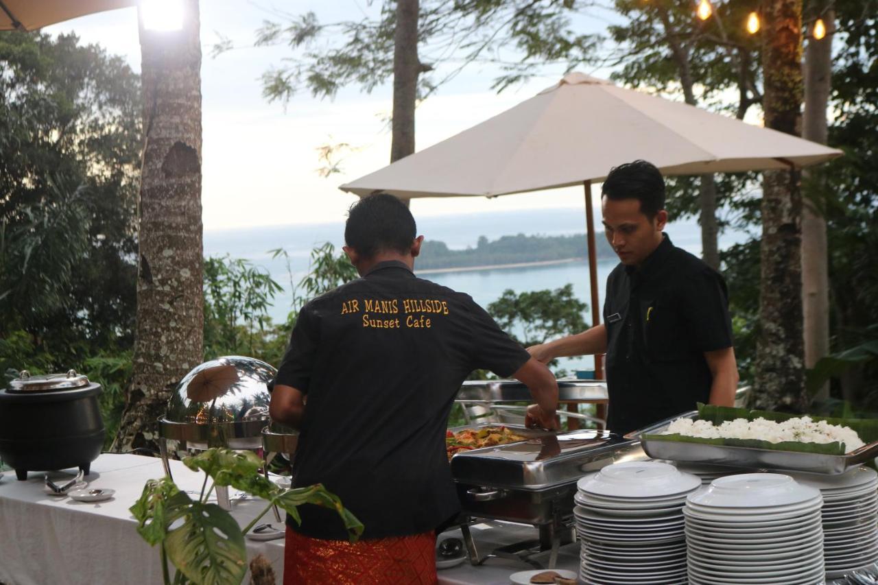 Air Manis Hillside Villa Cafe & Resto パダン エクステリア 写真